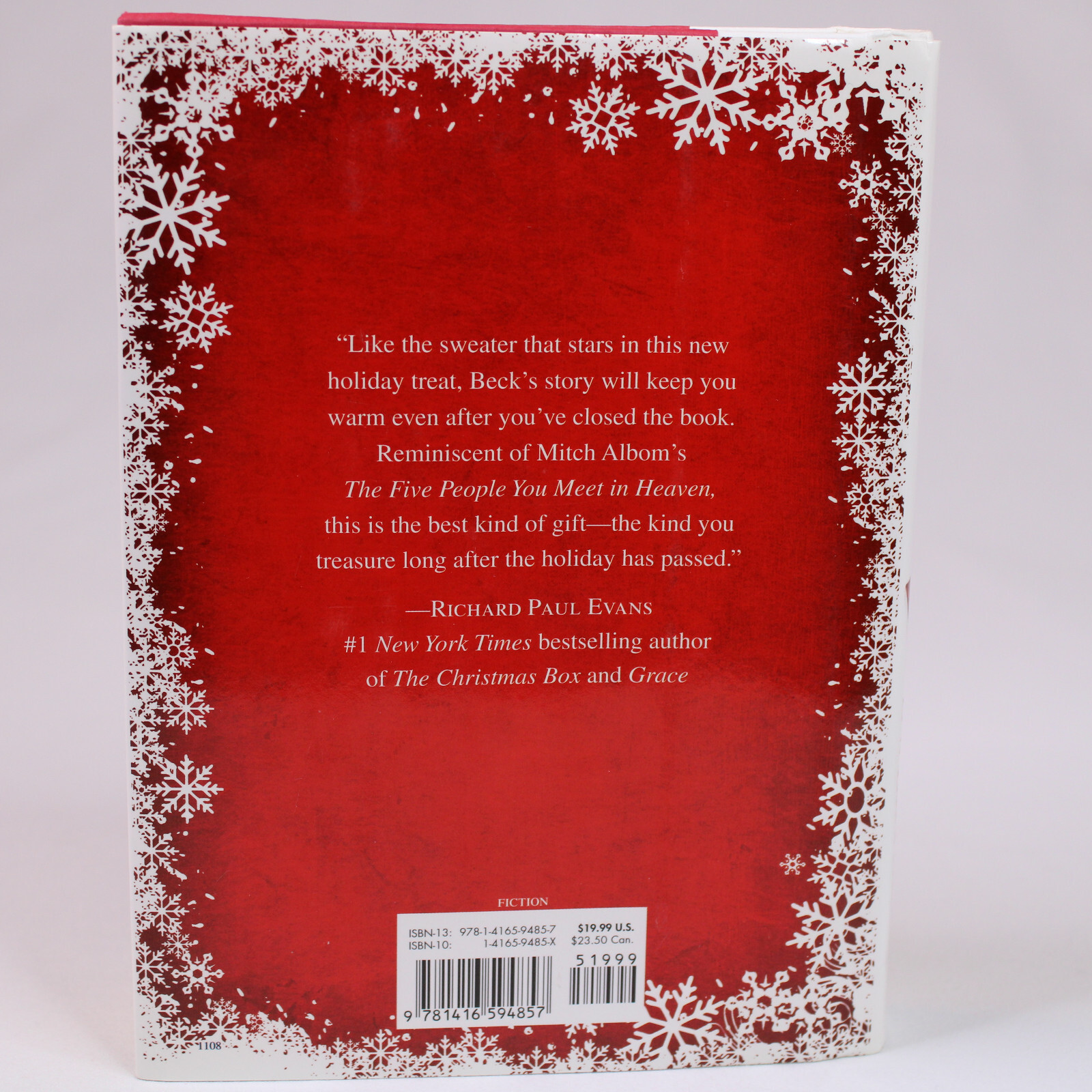 SIGNED Copy The Christmas Sweater By Glenn Beck 1st Edition Signed HC Book w/DJ