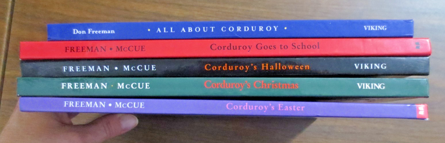 Lot of 5 CORDUROY Lift-the-Flap BOOKS By Don Freeman Hardcover