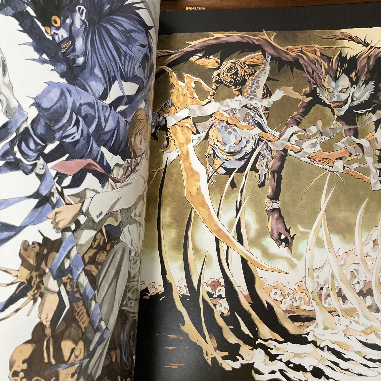 Takeshi Obata Art Book blanc et noir DEATH NOTE Hikaru no Go Illustration