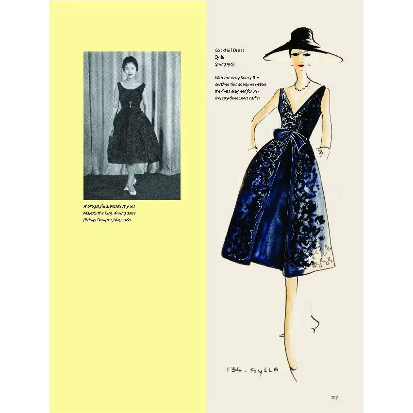 FIT FOR A QUEEN : HER MAJESTY QUEEN SIRIKIT’S CREATIONS BY BALMAIN 1960 – 1962