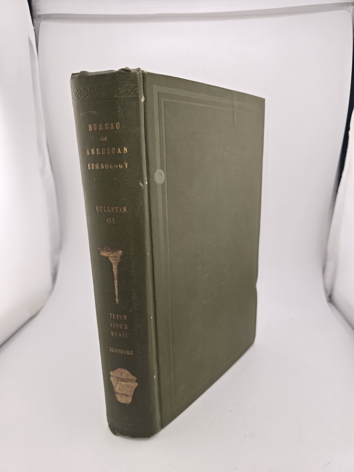 BUREAU OF AMERICAN ETHNOLOGY BULLETIN 61, TETON SIOUX MUSIC 1918