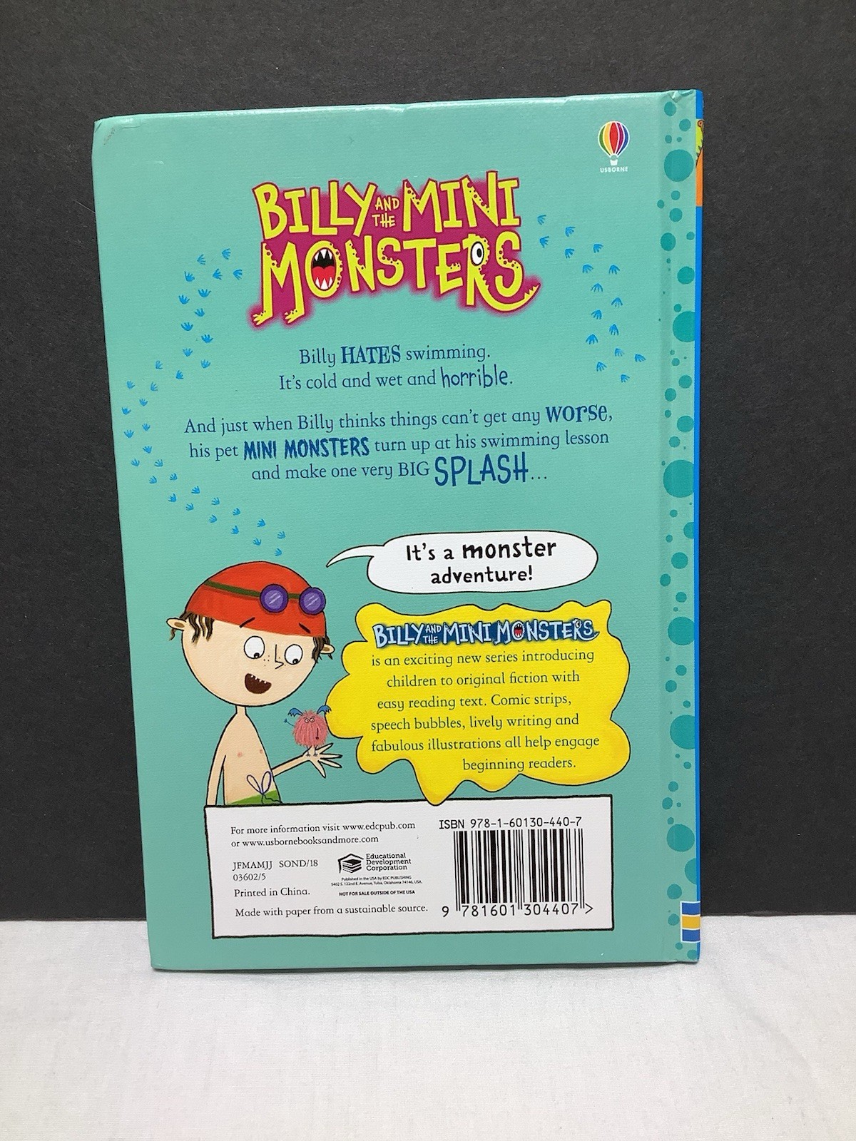 Usborne Billy and the Mini Monsters Books Lot of 9 Hard Cover EUC