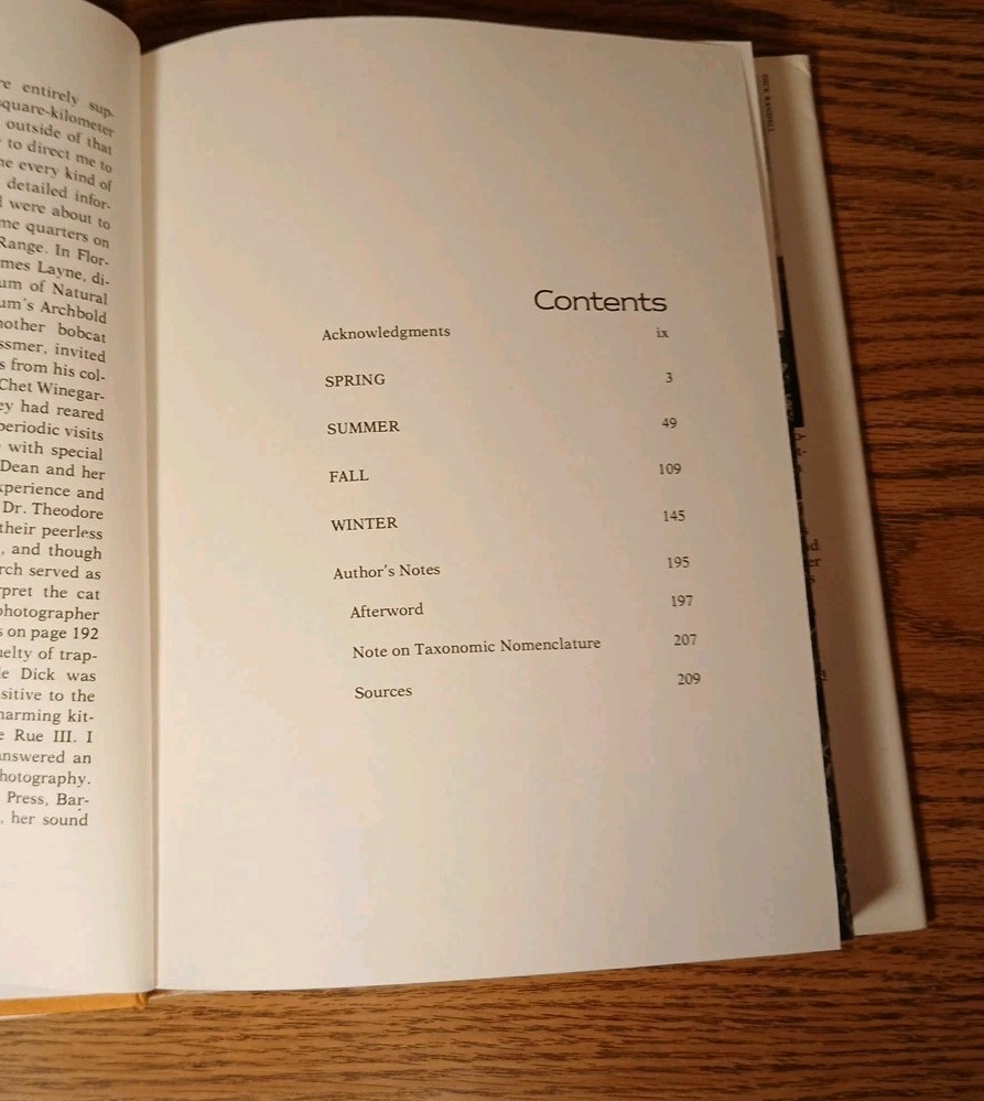 Bobcat Year By Hope Ryden 1981 Hardcover
