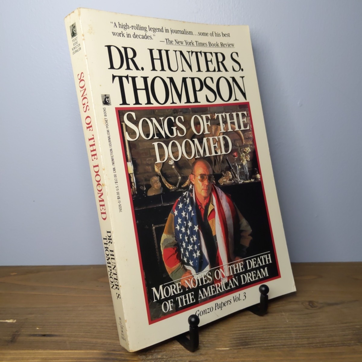 The Gonzo Papers Vol 1-4 by Hunter S. Thompson (Vintage Paperbacks 1st Eds)
