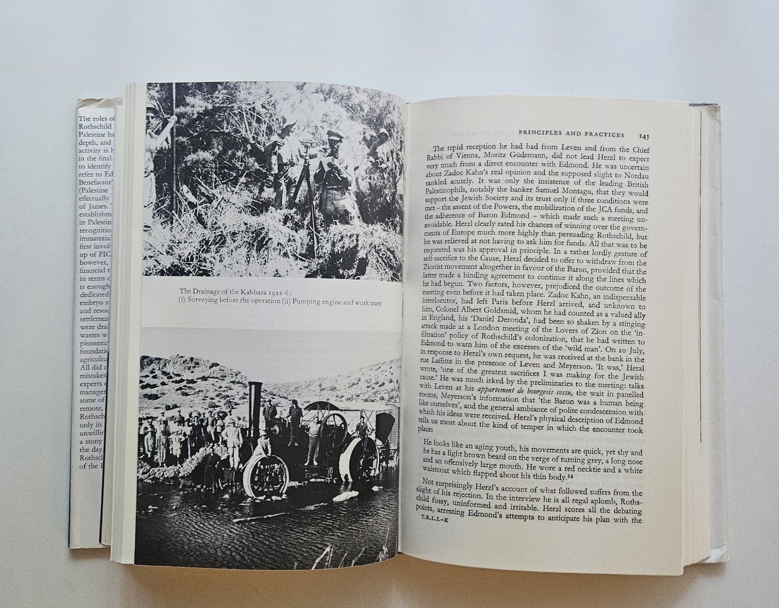 Two Rothschilds and the Land of Israel Simon Schama HC w/ DJ 1978 UK Ed