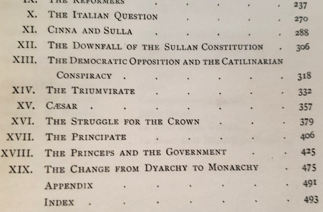 1899 1st,Taylor CONSTITUTIONAL & POLITICAL HISTORY OF ROME: 753 BC – 96 AD