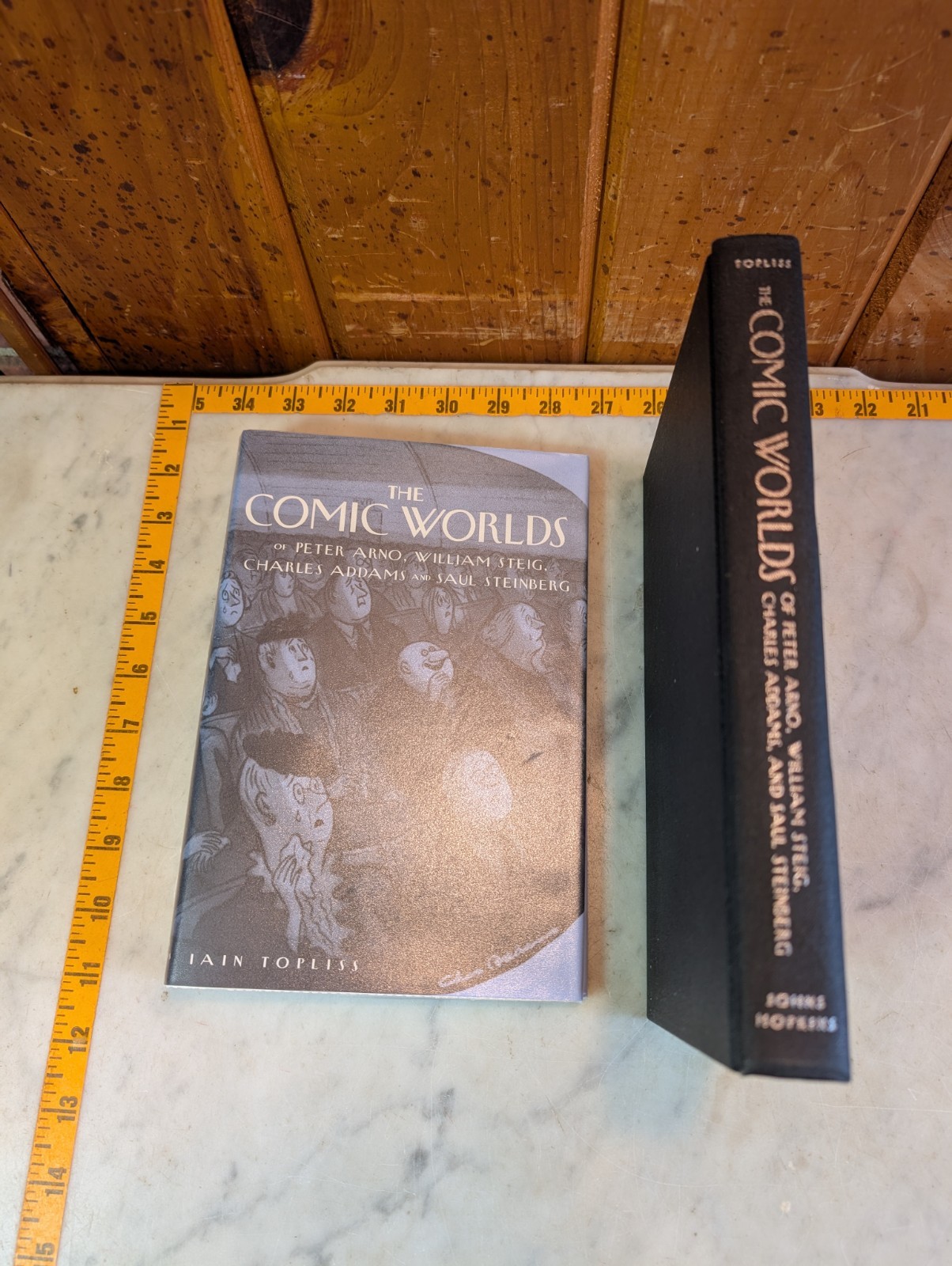 The Comic Worlds of Peter Arno William Steig Charles Addams Saul Steinberg HC VG