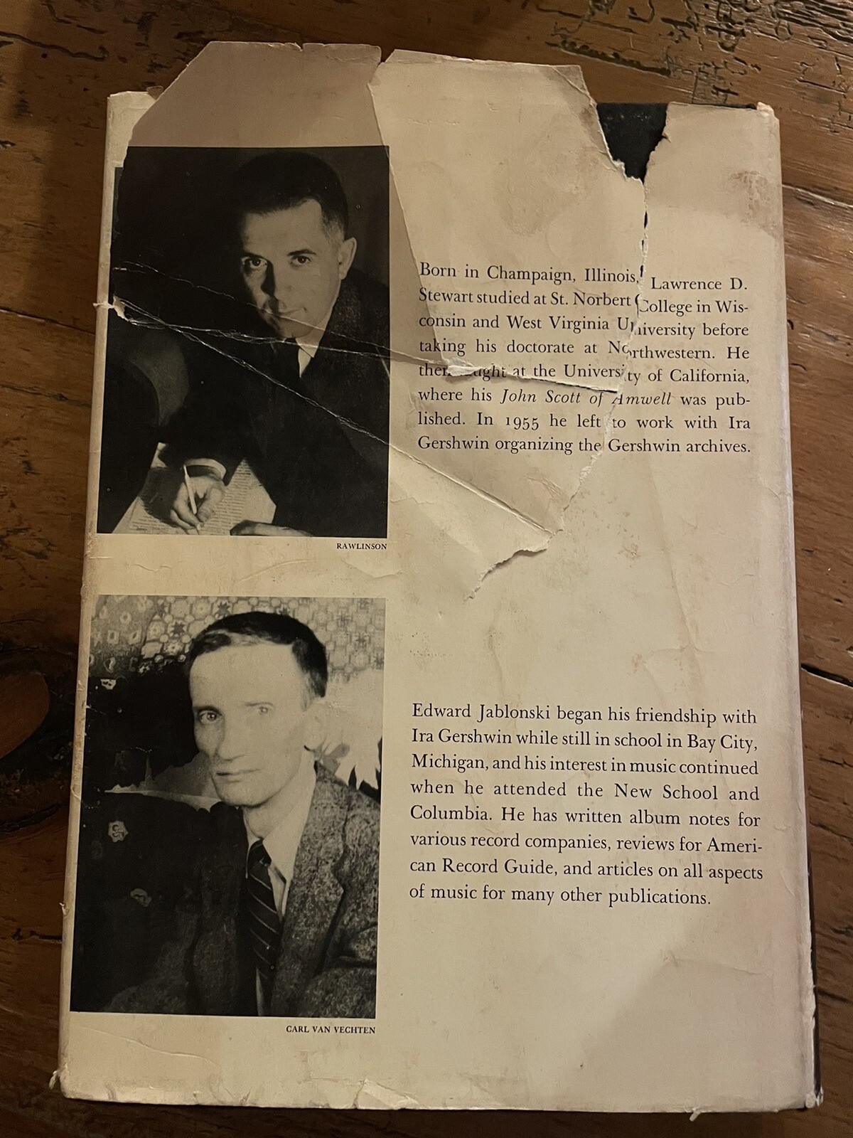 THE GERSHWIN YEARS by: George Ira & Lawrence D. Stewart, Edward Jablonski 1st ed