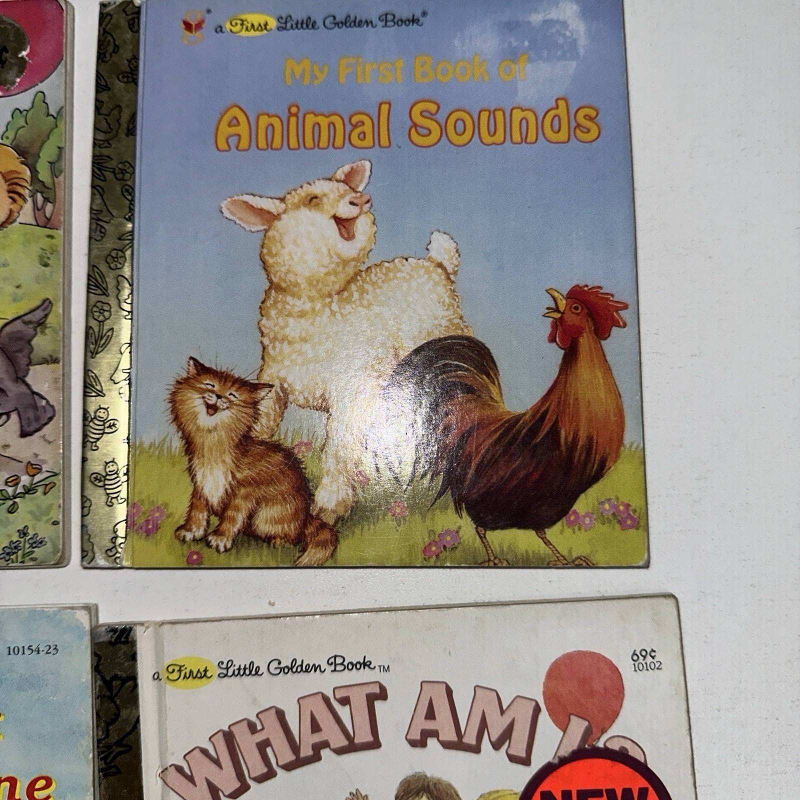 Vintage 1980s & 90’s A First Little Golden Books Mini HC Toddlers Lot Of 8