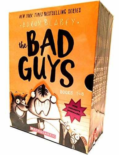 The Bad Guys Box Set: Books 1-8 by – Paperback, by Aaron Blabey – Very Good