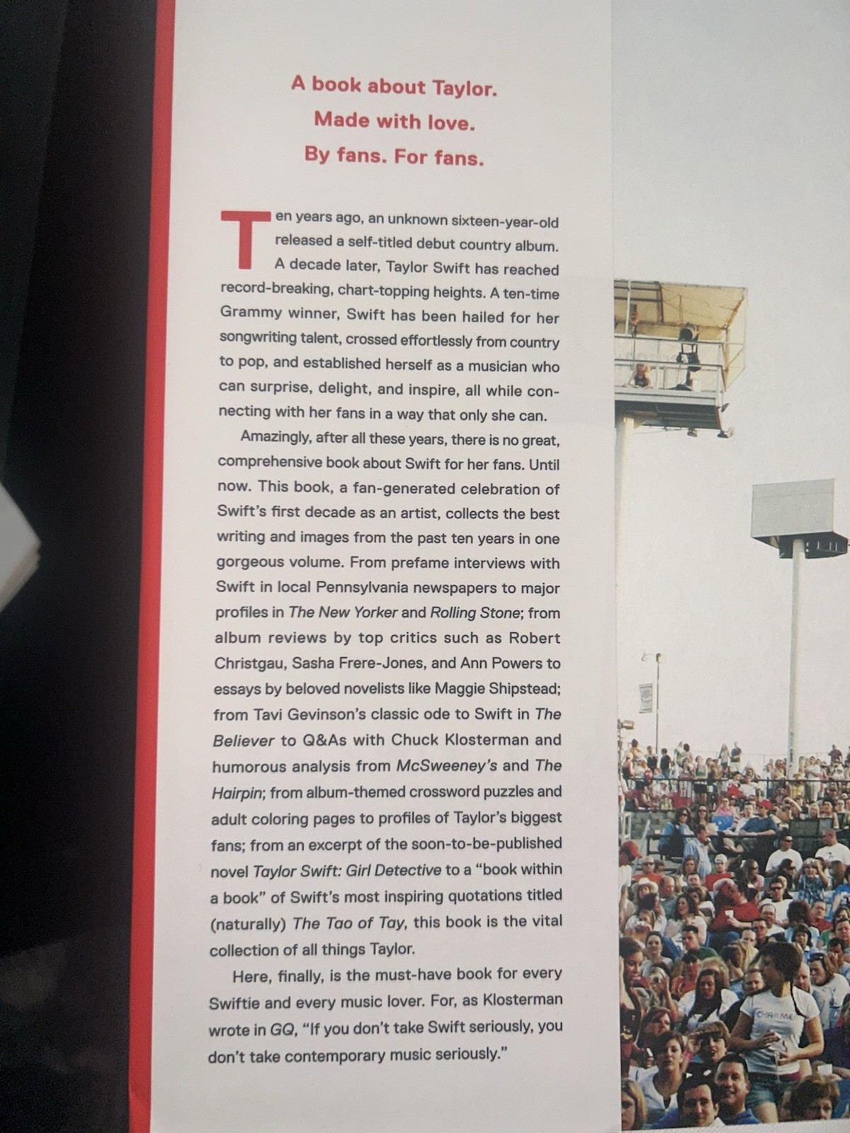Taylor Swift: This Is Our Song Hardcover 2016 Harry N. Abrams Illustrated YA