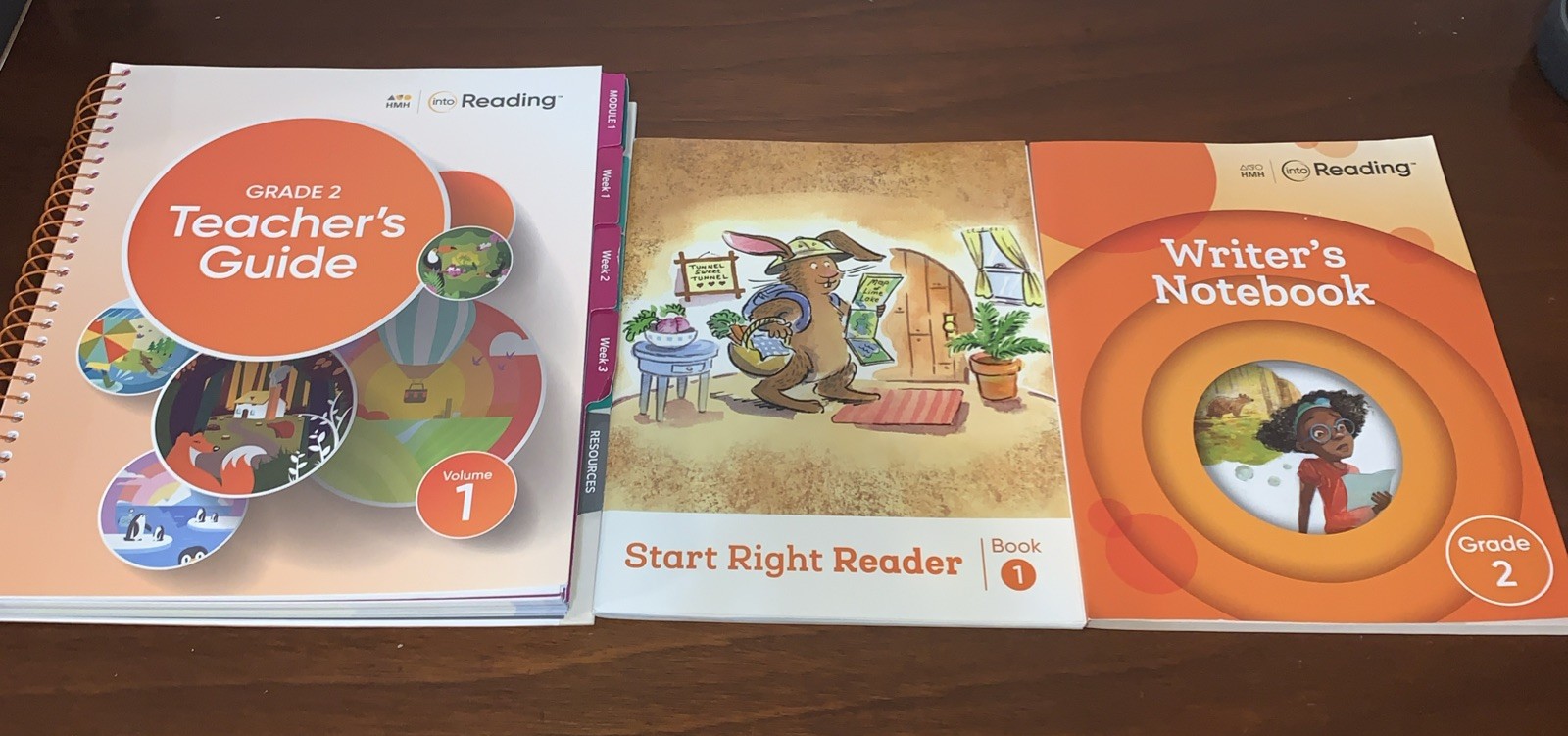 HMH Into Reading Grade 2 Volume 1 Teachers Guide & Writers Notebook Second Grade
