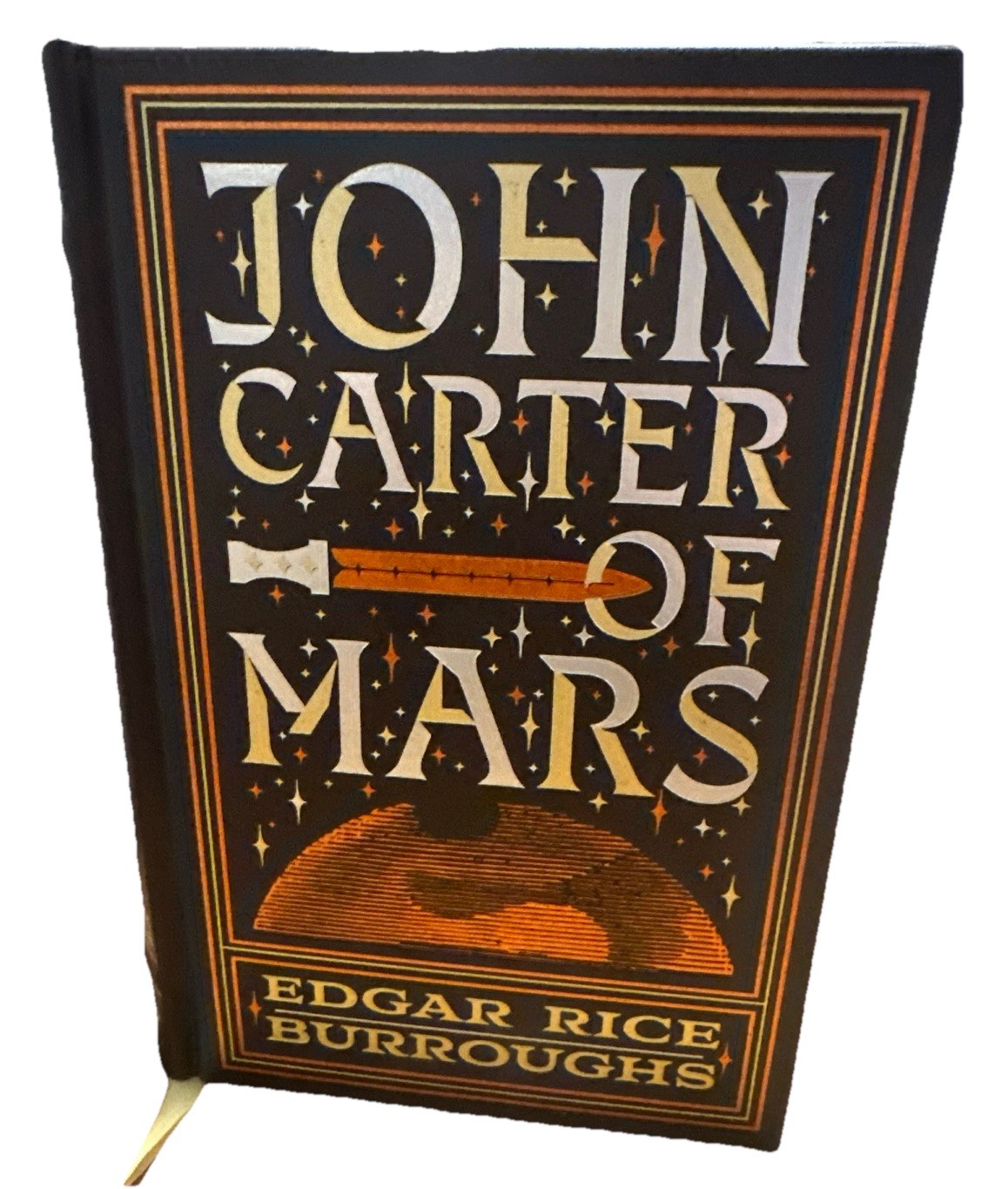 Edgar Rice Burroughs John Carter of Mars Trilogy B&N Collectible Leather HC HTF