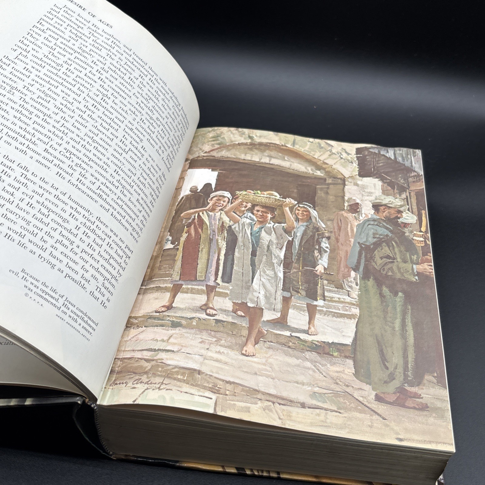 Illustrated 1964 Hardcover The Desire Of The Ages Life Of Christ By Ellen White