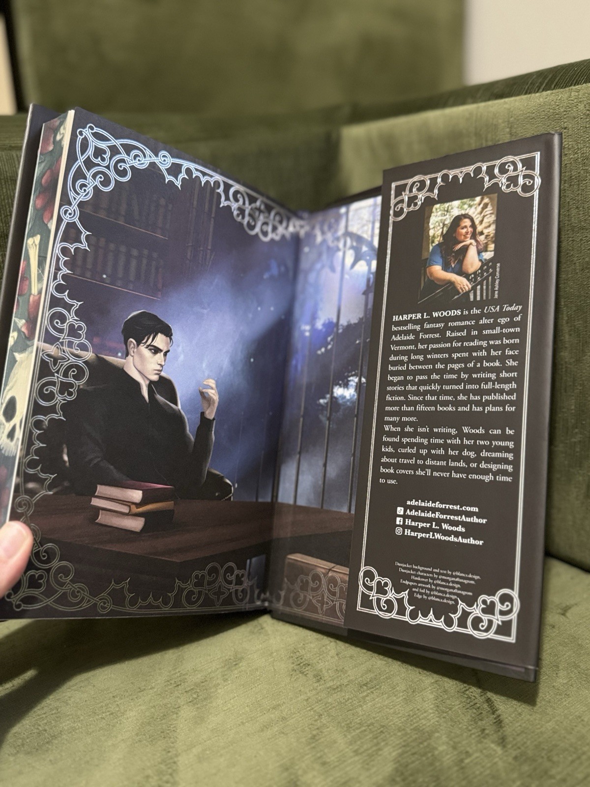 FairyLoot Exclusive Edition: The Coven by Harper L. Woods ✨SIGNED✨SPRAYED EDGES✨