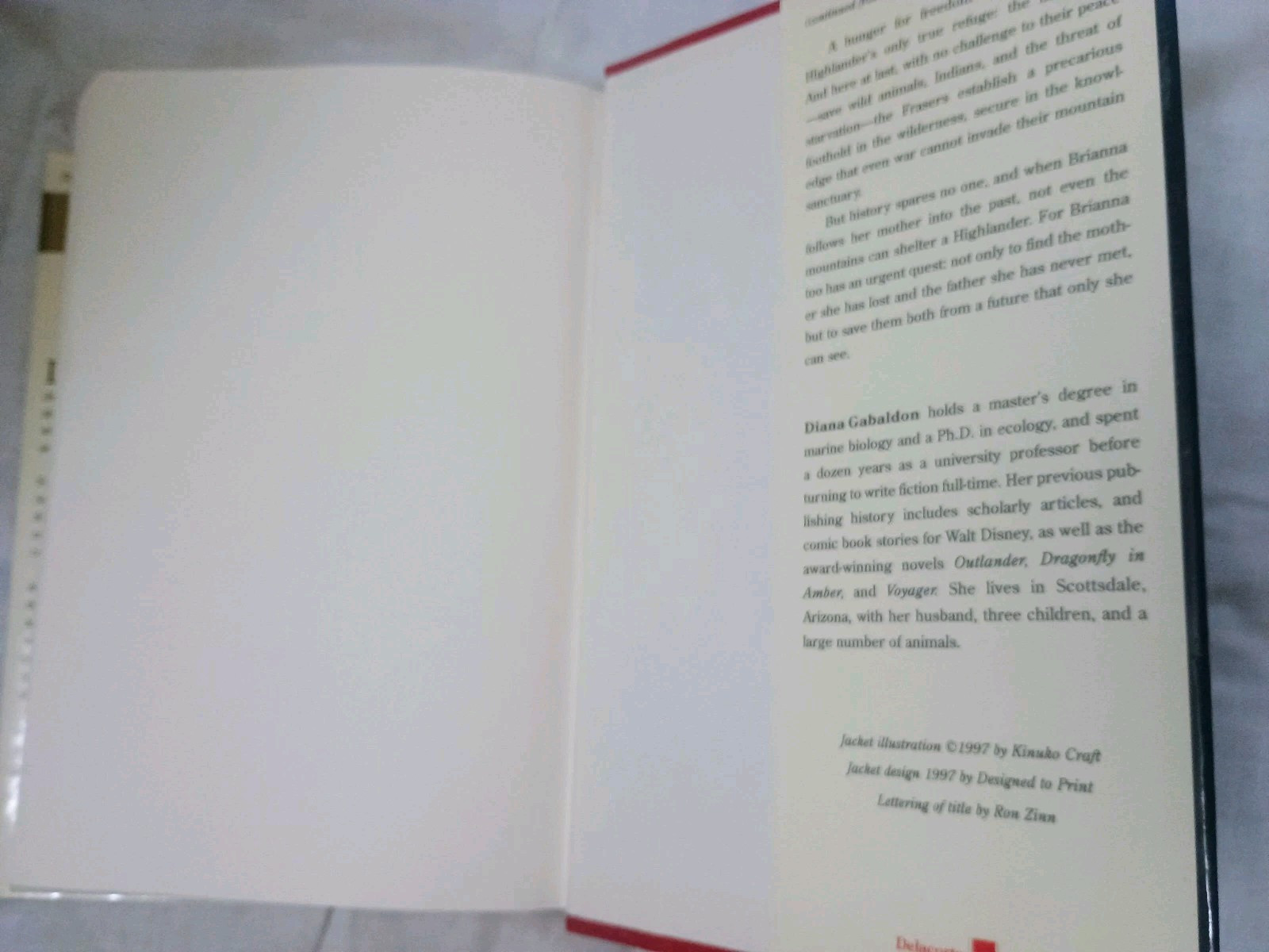 Diana Gabaldon Drums of Autumn Hardcover 1st / 4th Print