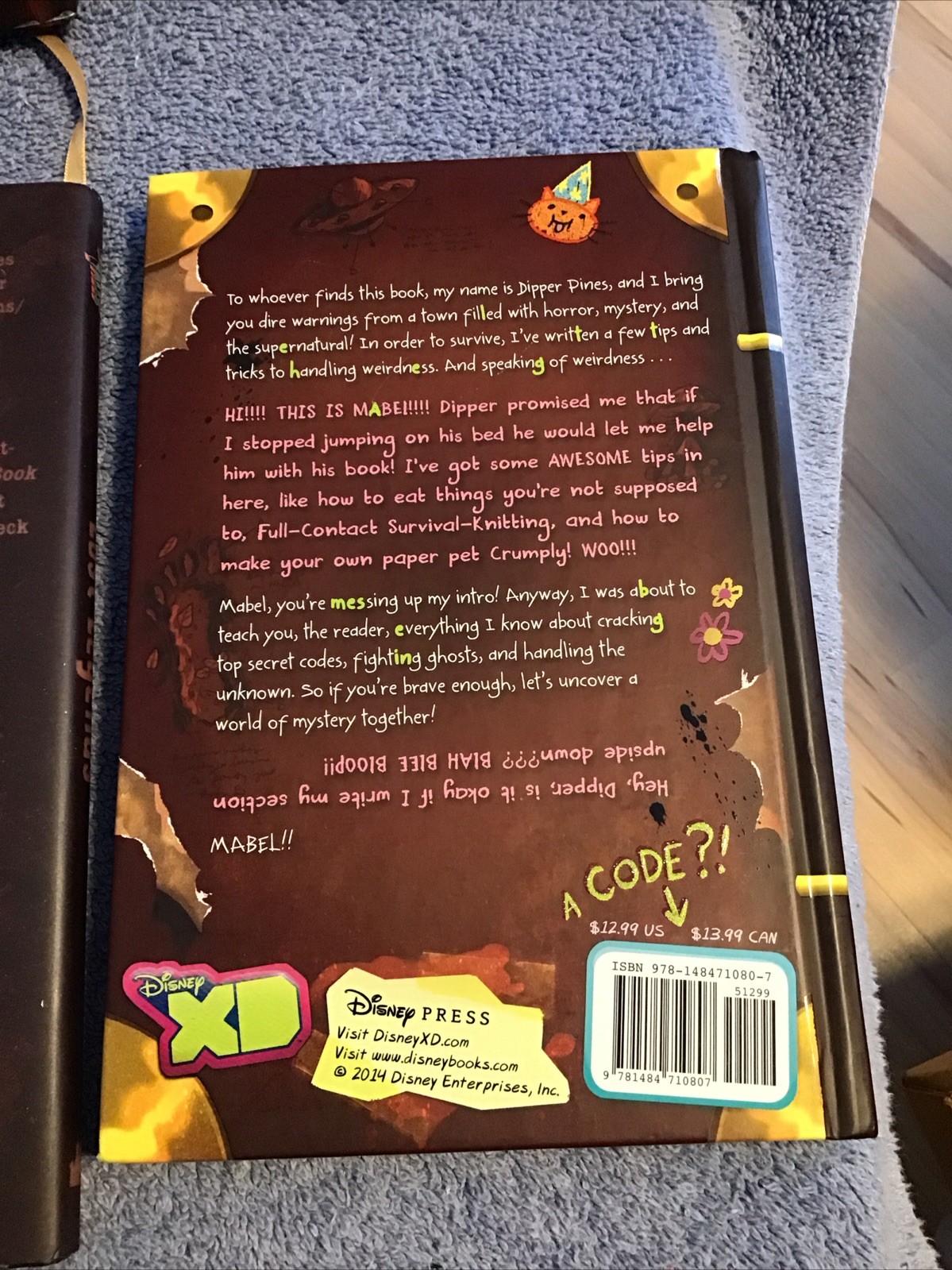 Disney Gravity Falls Journal 3 ALEX HIRSCH Disney Book Lot 4 HC DJ Adventures