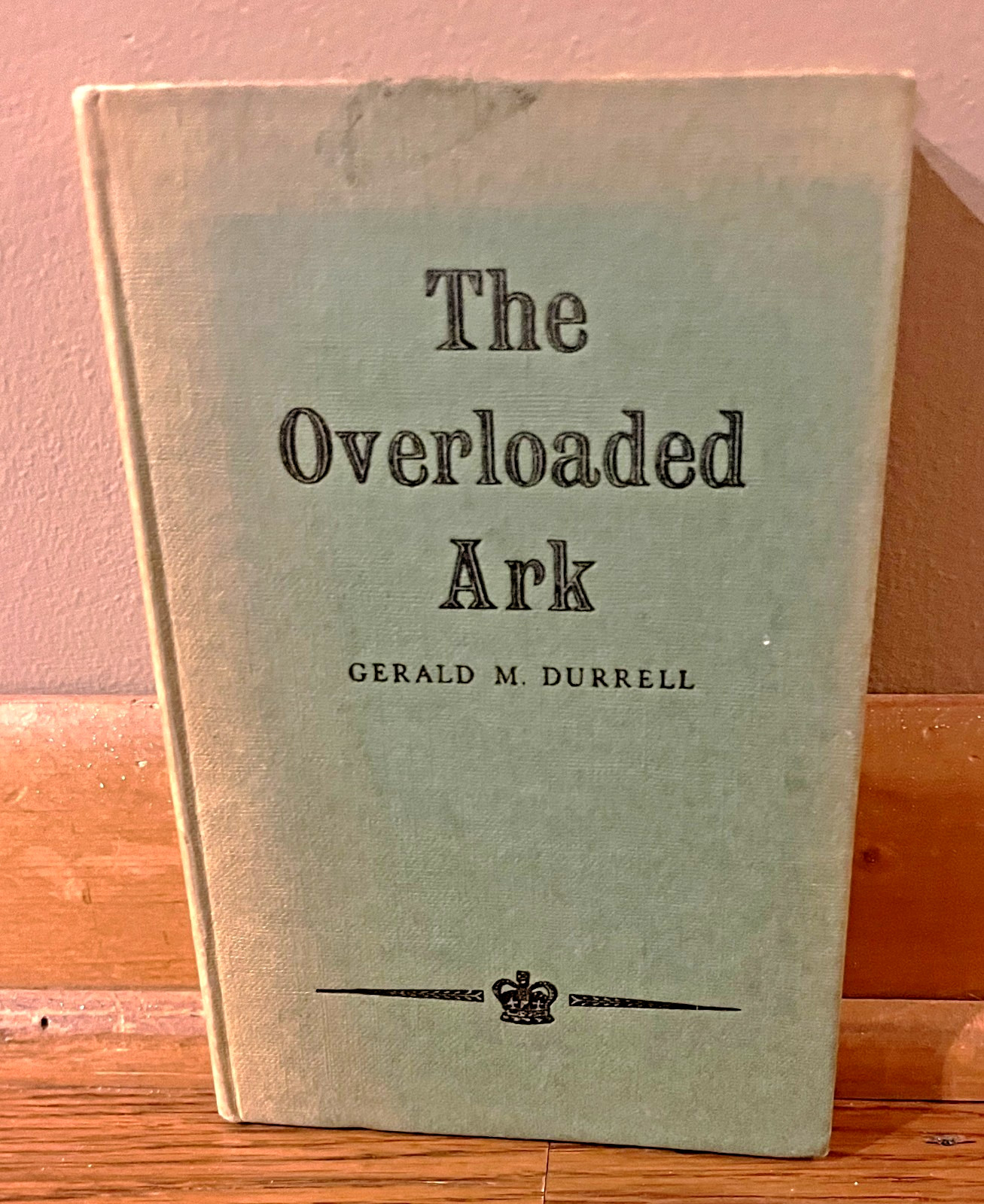 THE OVERLOADED ARK-Zoo Collecting Book-GERALD M. DURRELL-Abbreviated 1960-Ex HC!