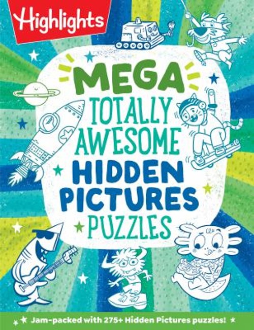 Mega Totally Awesome Hidden Pictures Puzzles : Big Puzzle Book wi