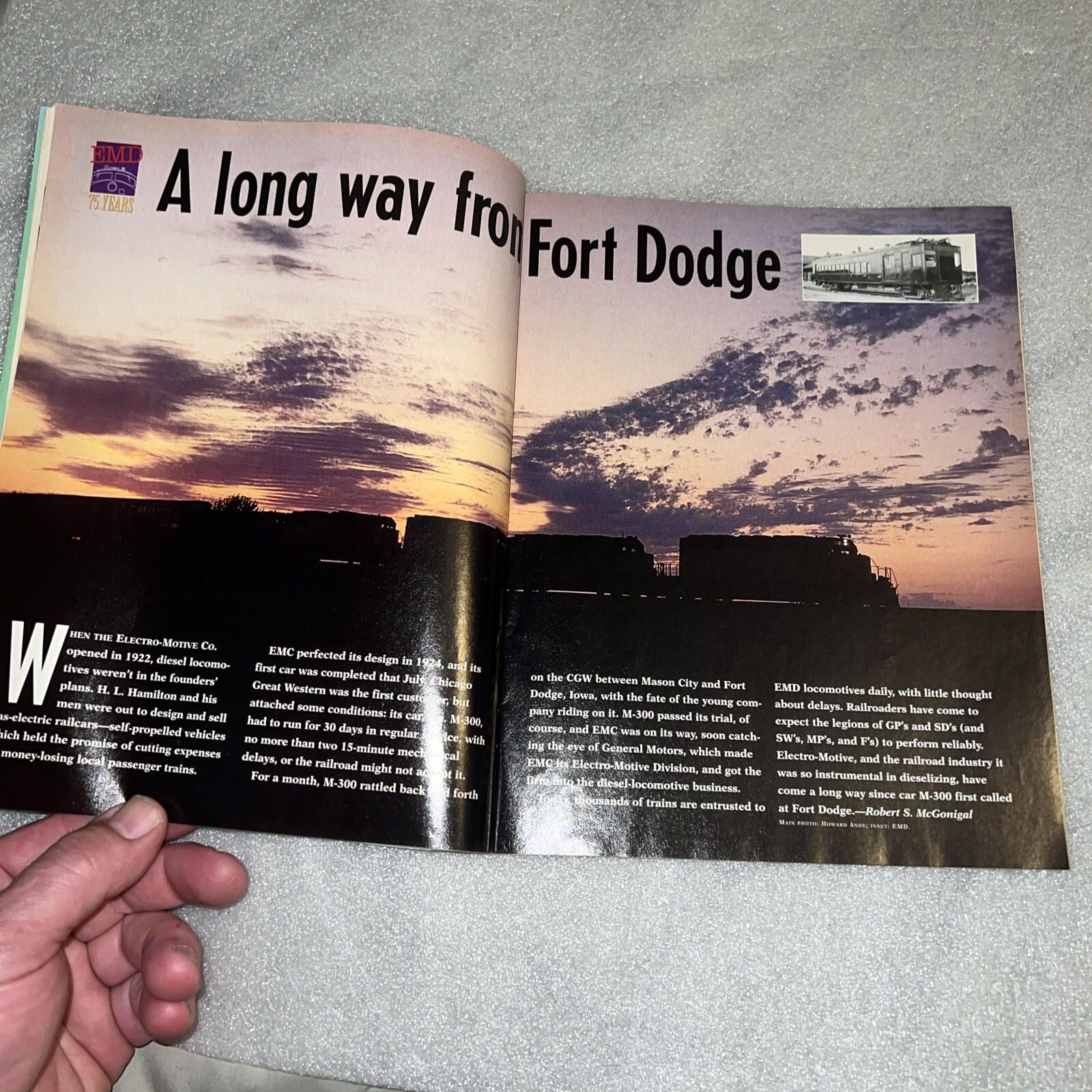 TRAINS Magazine, September 1997 EMD Locomotives 75 Years Collectors Edition T69