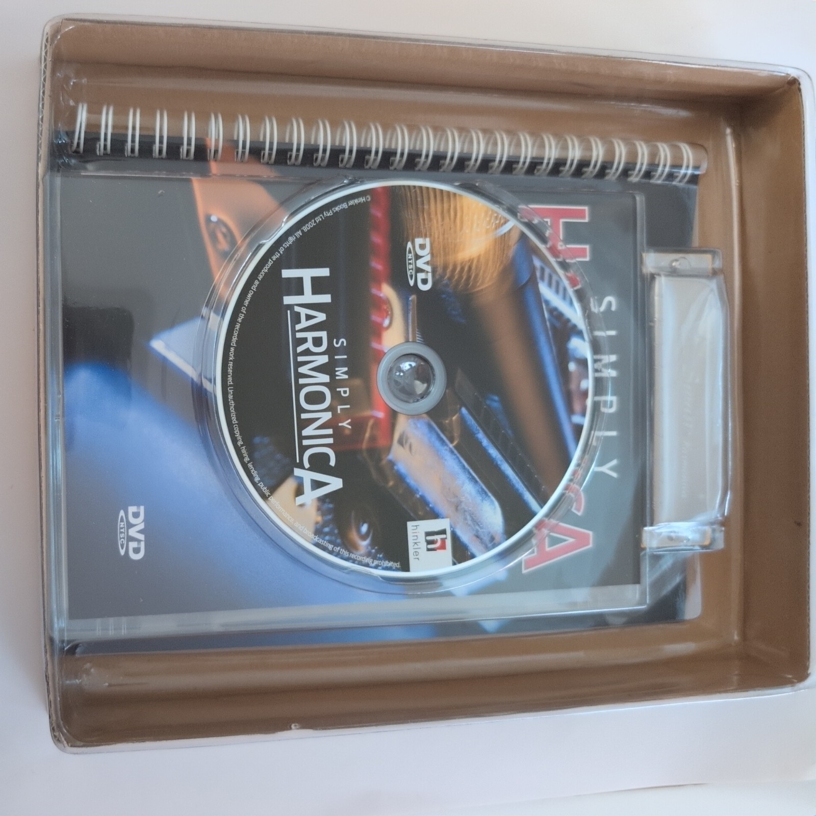 Simply Harmonica Box Set by Steve Williams Includes a 10-hole harmonica