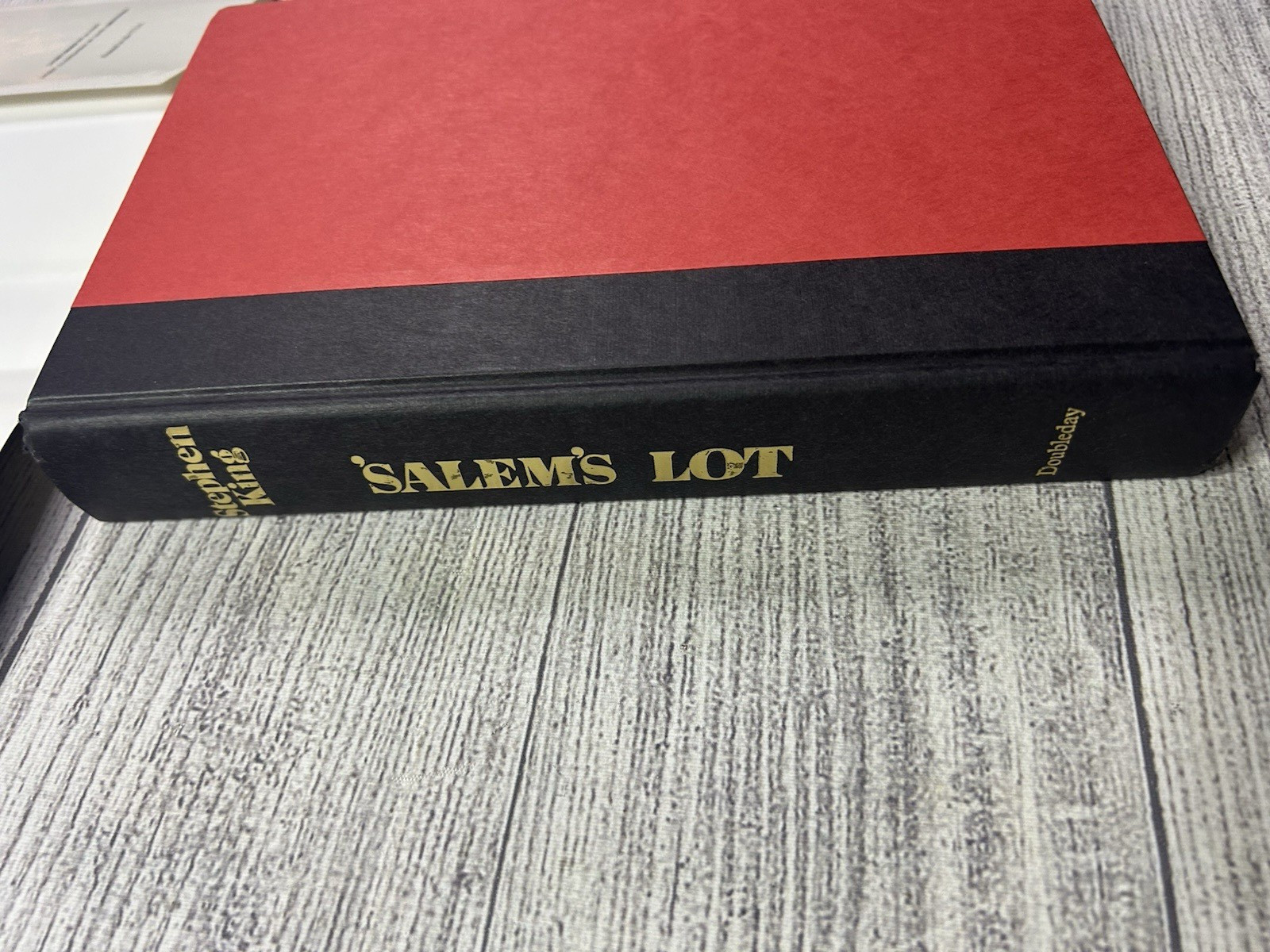 1975 SALEM’S LOT Stephen King Book Club Edition Hardcover w/ Dust Jacket