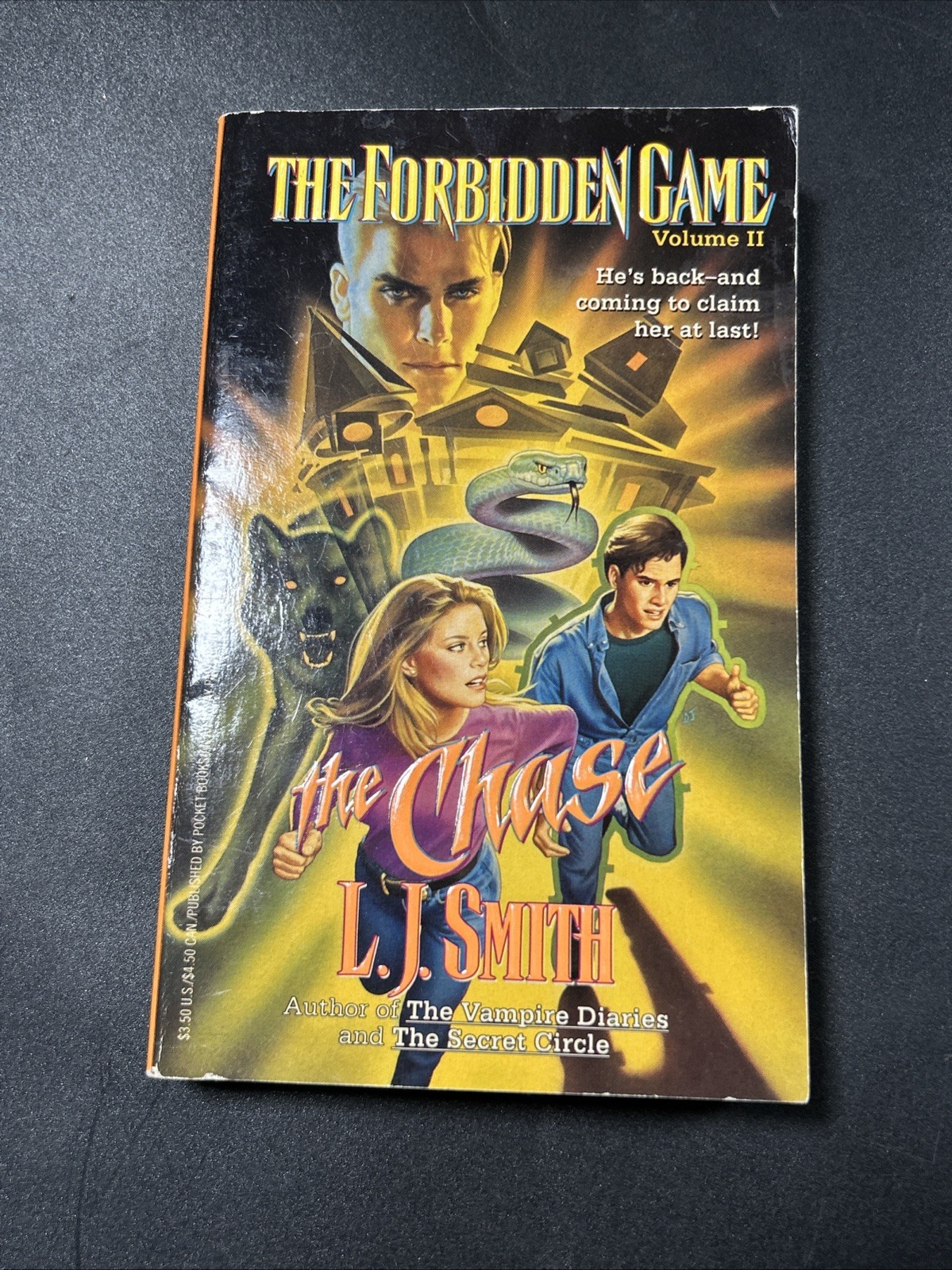 Set Of 3: The Forbidden Game Vol 1-3 By L.J. Smith Vintage Teen Ya Horror 1994