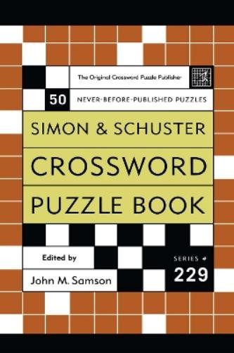 John M. Samson Simon and Schuster Crossword Puzzle Book (Paperback) (UK IMPORT)