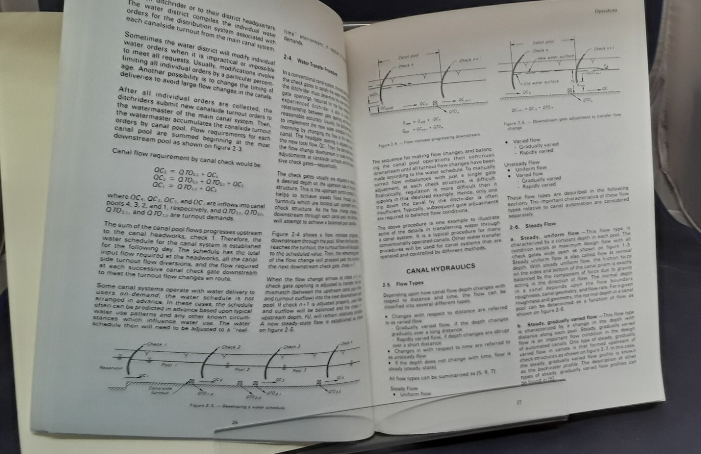 Canal Systems Automation Manual Vol. 1 Dept Of The Interior 1991 SB VG 250530