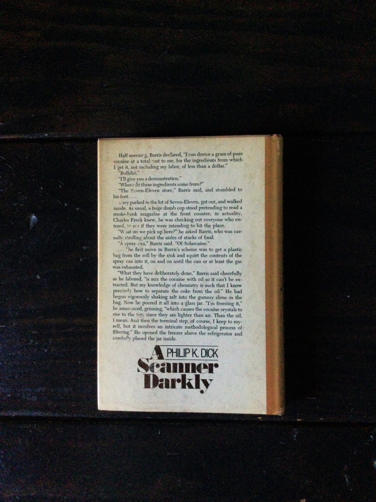 Philip K. Dick – A Scanner Darkly