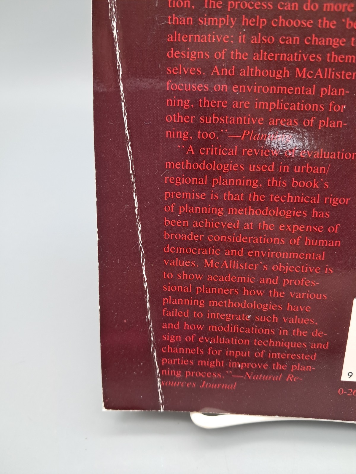 Evaluation in Environmental Planning : Assessing Environmental, Social, Economic