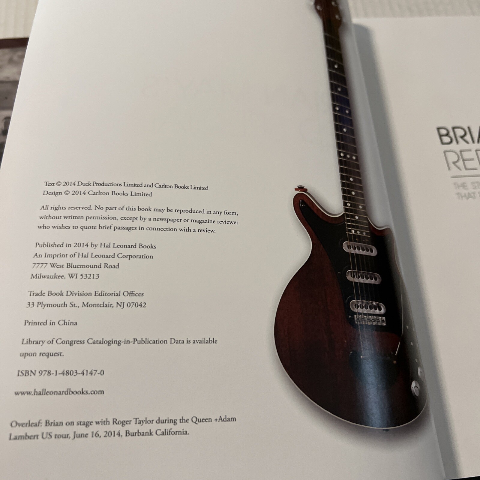 Brian May’s Red Special: The Story Of The Home-Made Guitar That Rocked Queen EUC