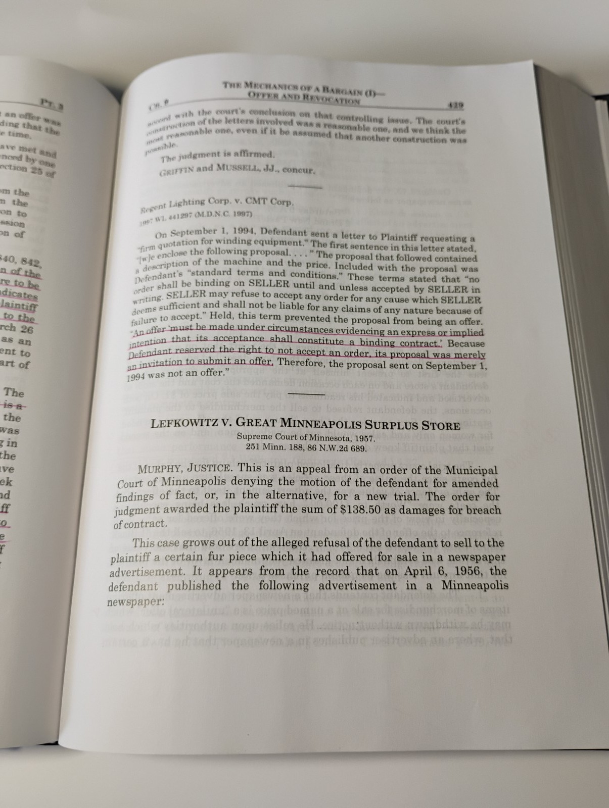 Basic Contract Law