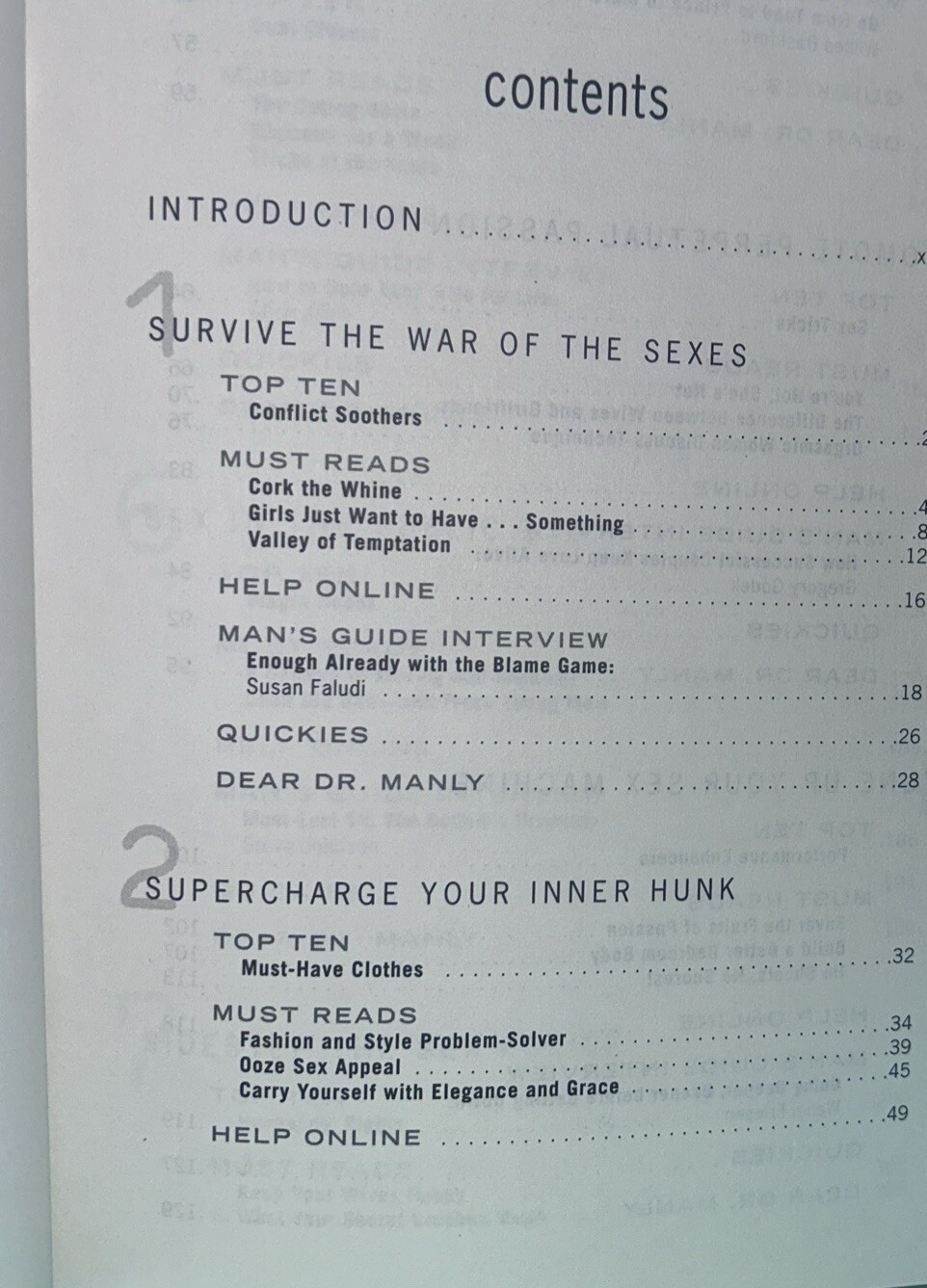 Report 2001: A Man’s Guide to Women Rodale 274 Pages Hardcover Guide