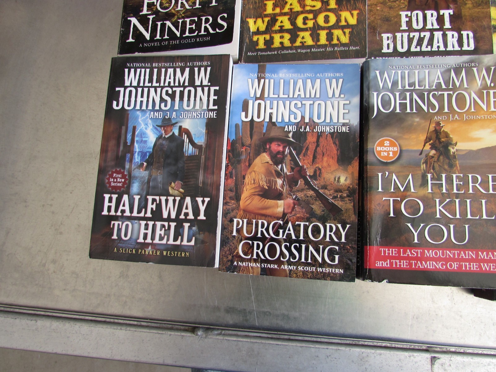 Lot of 14 William W. Johnstone J.A. Johnstone Western Paperback Books 2024 /2025