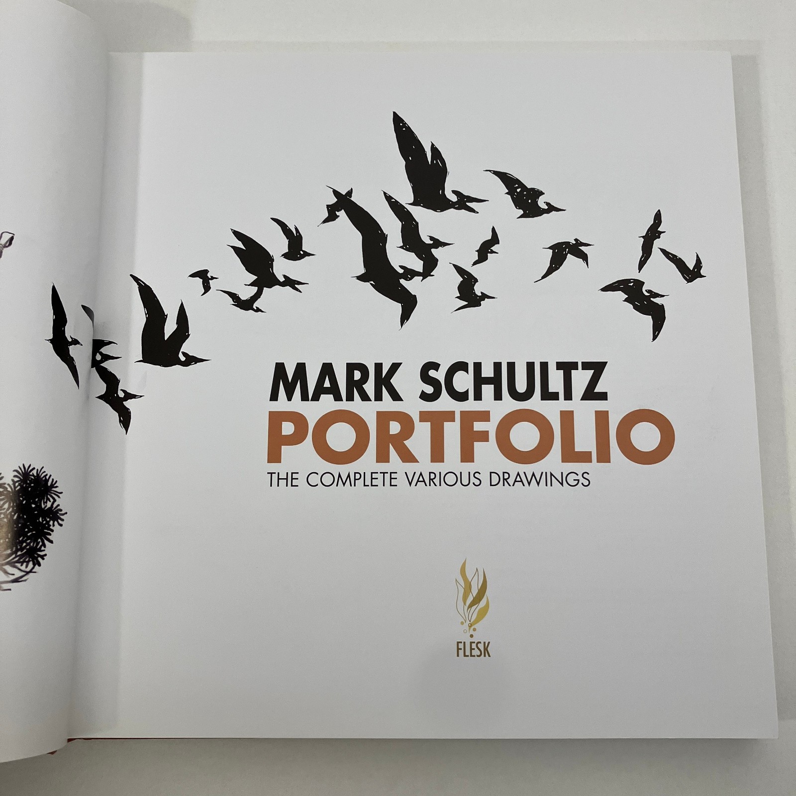 Mark Schultz Portfolio Complete Various Drawings 2015 First Printing HC Flesk