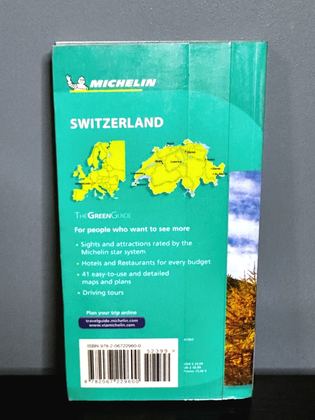 Switzerland : The Green Guide Paperback Michelin