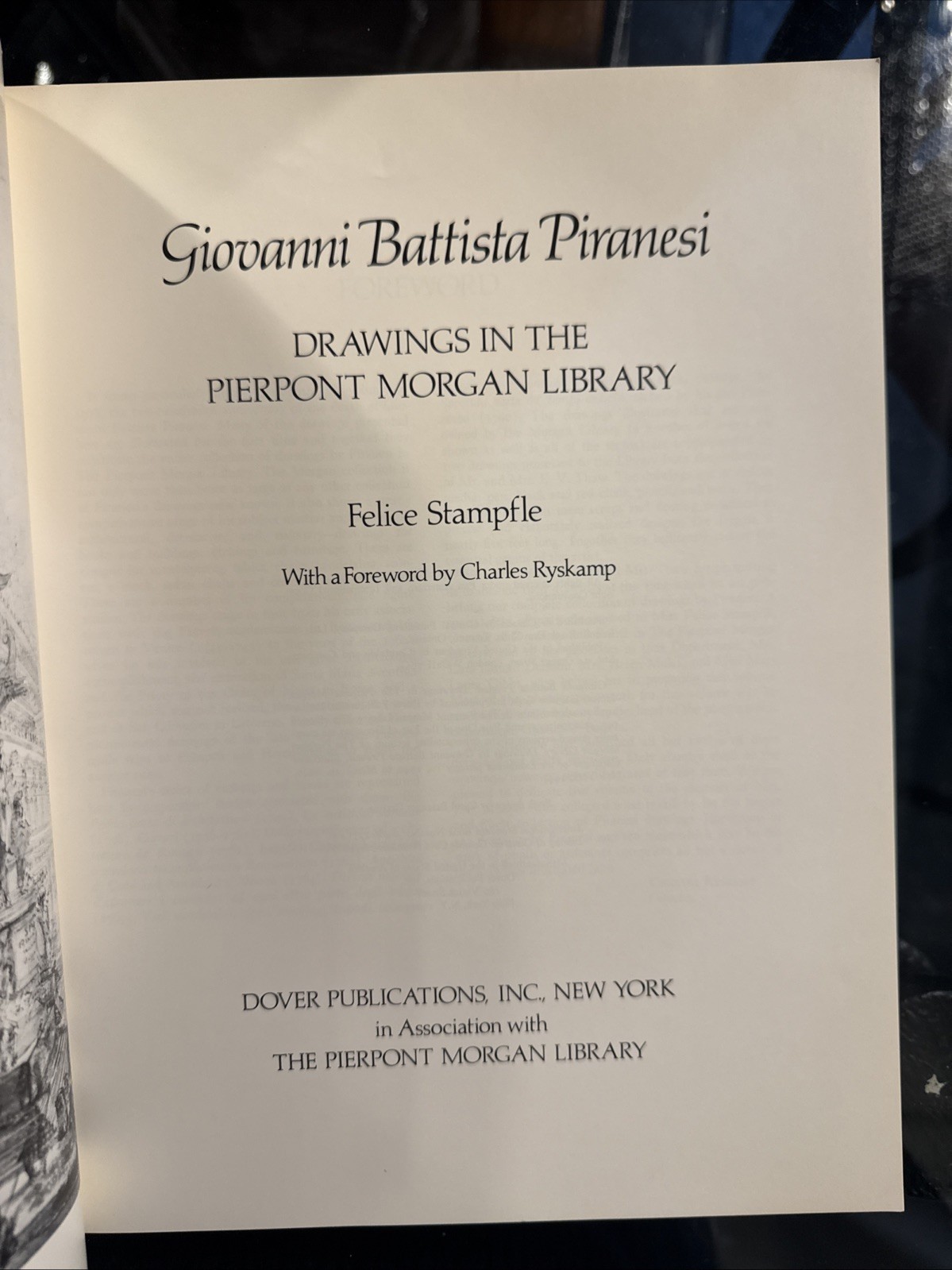 Giovanni Battista Piranesi- Drawings In The Pierpont Morgan Library
