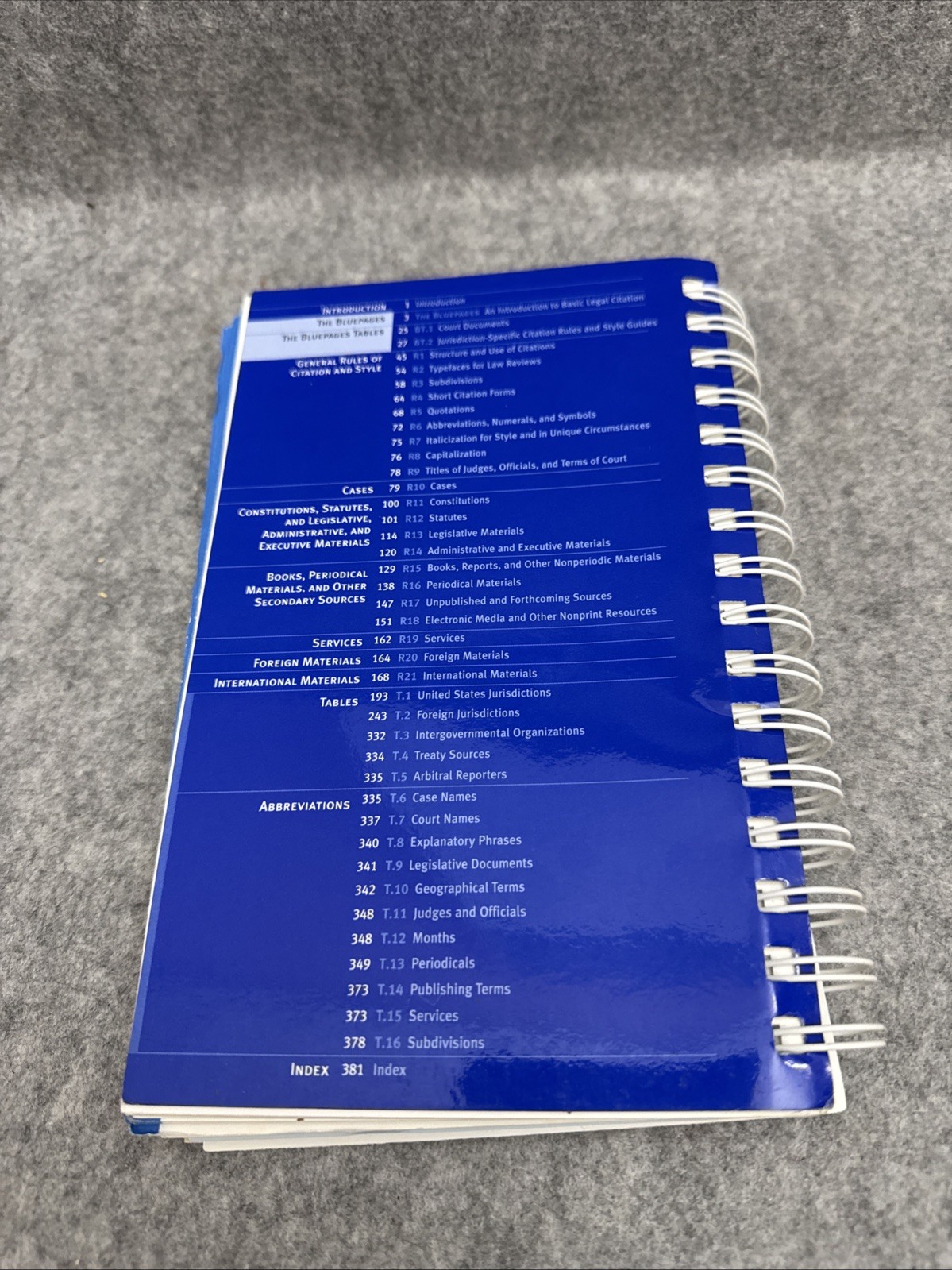 The Bluebook: A Uniform System of Citation, 18th Edition