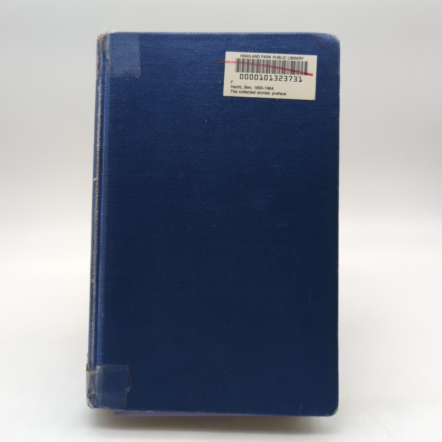 The Collected Stories of Ben Hecht Permabound 1945 1st Edition Damaged