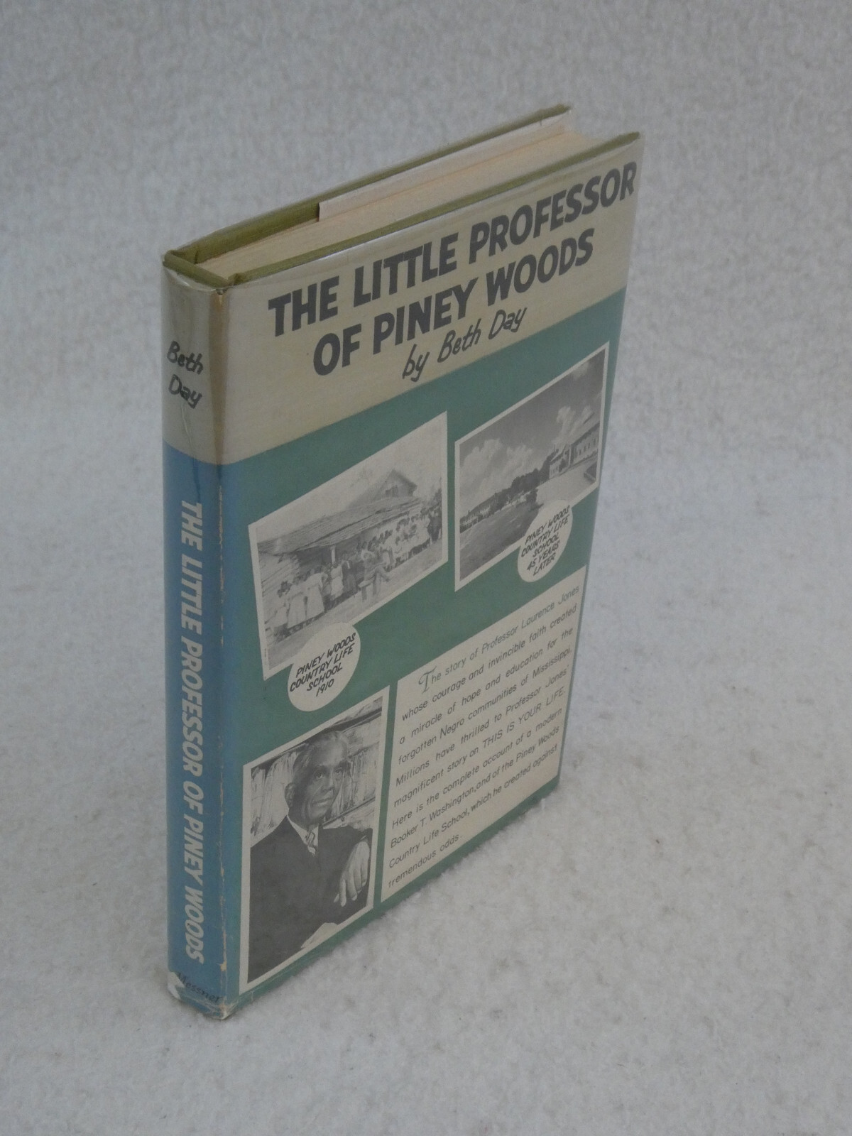 Beth Day LITTLE PROFESSOR OF PINEY WOODS 1955 HC/DJ 1st