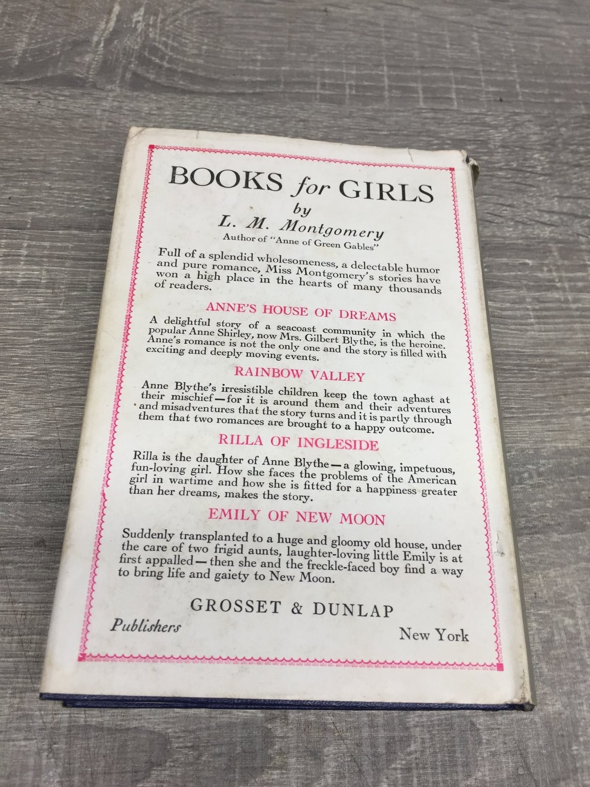 Rose in Bloom Louisa May Alcott 1927 Complete Authorized Edition Grosset Dunlap