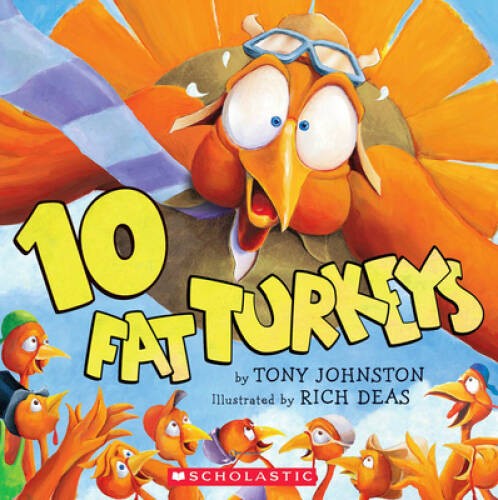 10 Fat Turkeys – Paperback By Tony Johnston – GOOD