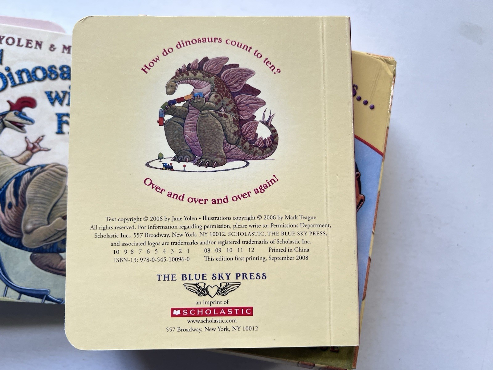 How Do Dinosaurs… (4) Book Set Pocket Library Scholastic Blue Sky Press