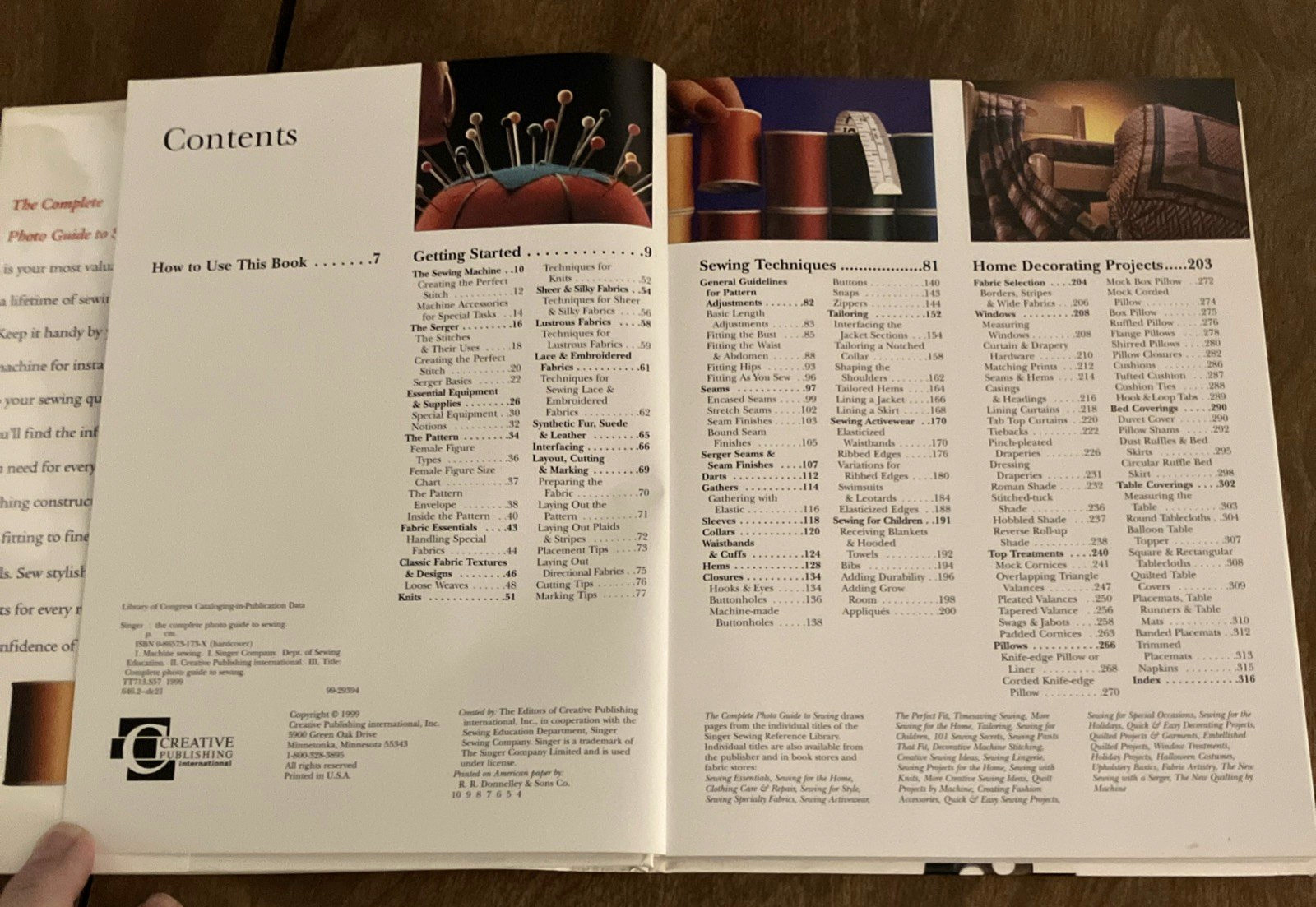 Singer Sewing Reference Library, The Complete Photo Guide…, HC, LIKE NEW (406)