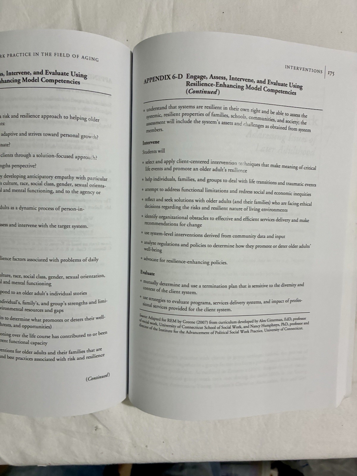 Foundations of Social Work Practice in the Field of Aging (Competency-Based)