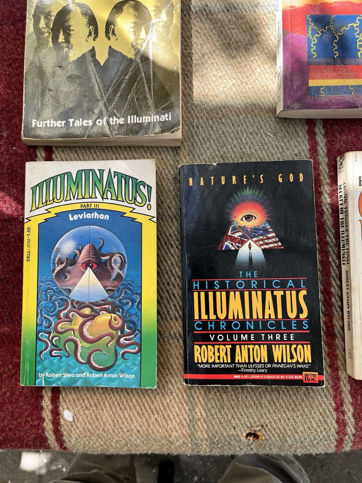 Robert Anton Wilson Book Lot