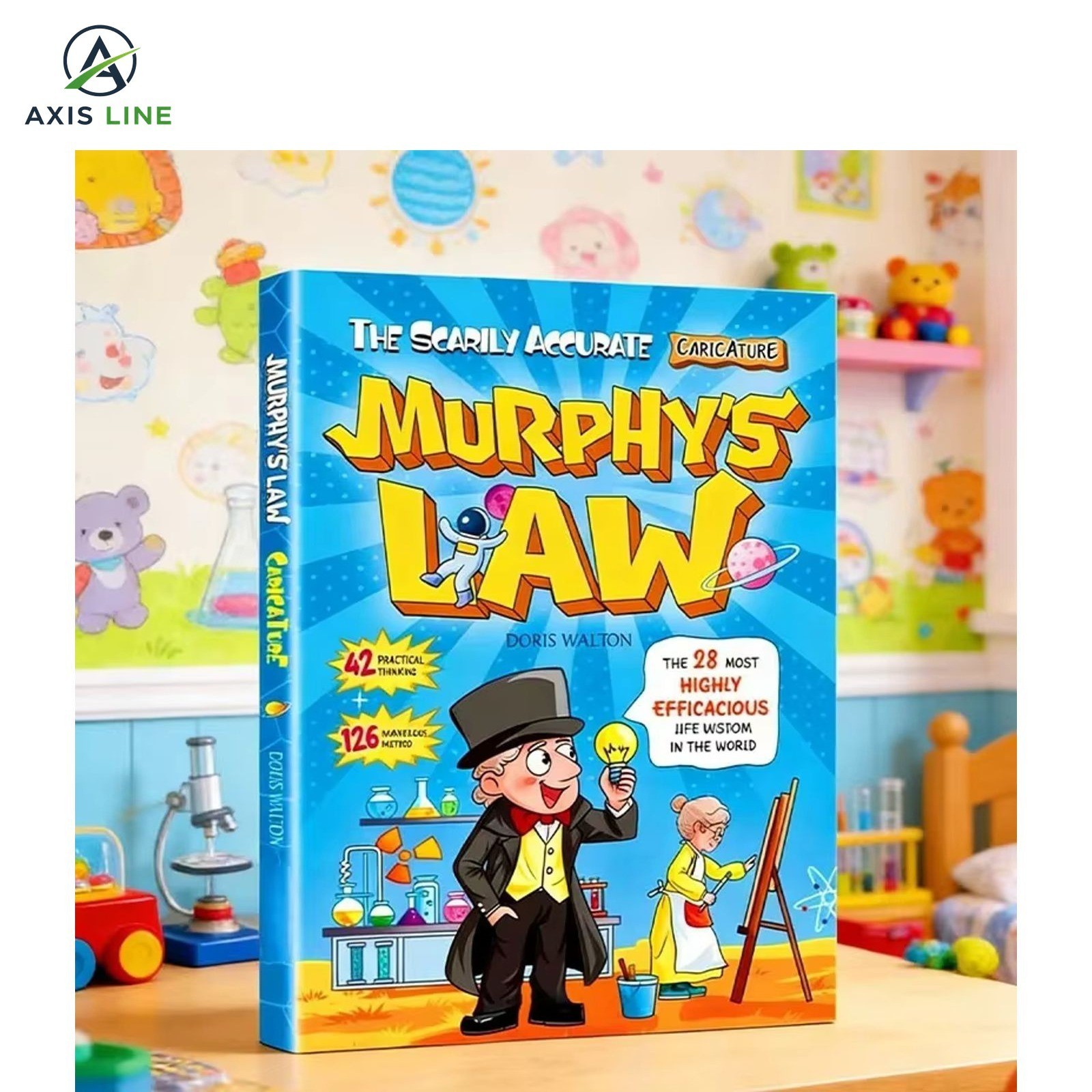Murphy’s Law Learning Book for Kids 8-12 with 128 Pages Paperback Illustrated