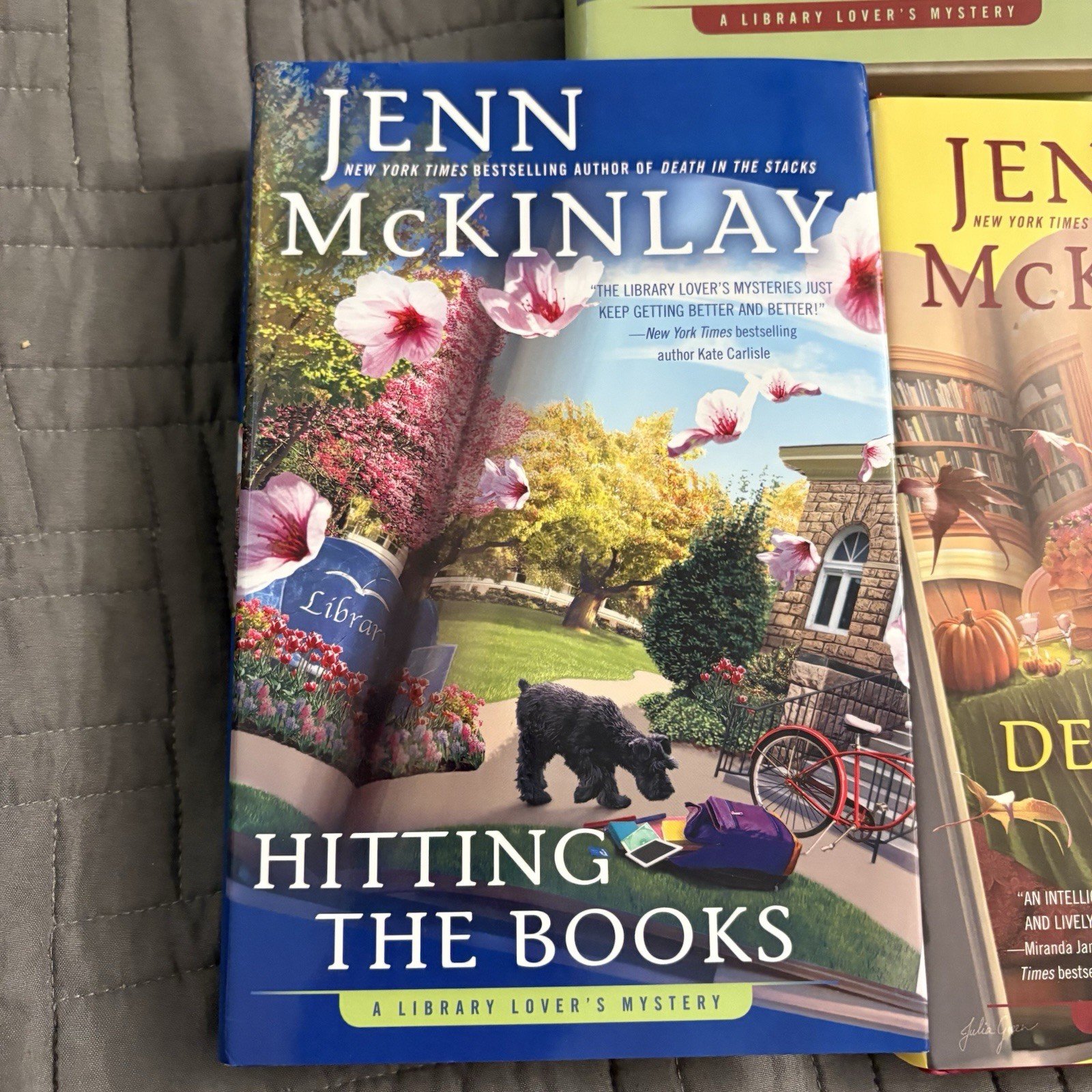 Lot of 3, Jenn McKinlay, Library Lover’s Mystery Cozy Mystery, Hardcover