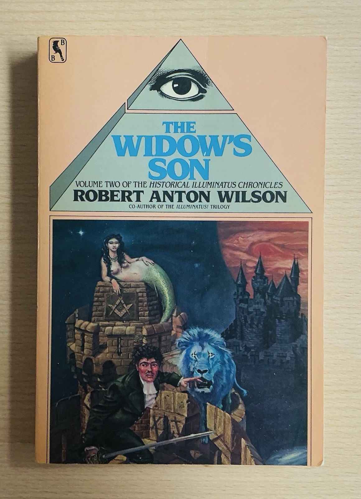 THE EARTH WILL SHAKE & WIDOW’S SON Robert Anton Wilson 1st TPB SF ILLUMINATUS